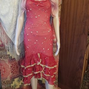 Y2k Betsey Johnson bias dress